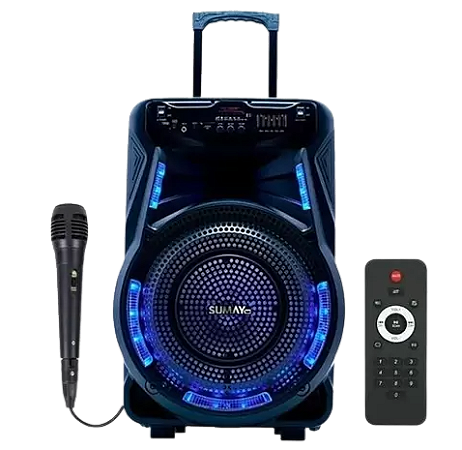 CAIXA DE SOM STYLE 12 400W RMS TWS SM-CAP24 SUMAY