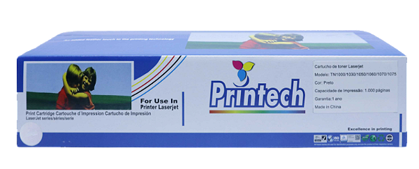 CARTUCHO DE TONER BROTHER TN1000/1060 1K COMPATIVEL