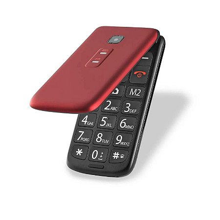 CELULAR FLIP VITA VERMELHO