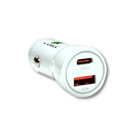 CARREGADOR VEICULAR USB MARCA: X-CELL MOD. XC-V13USB
