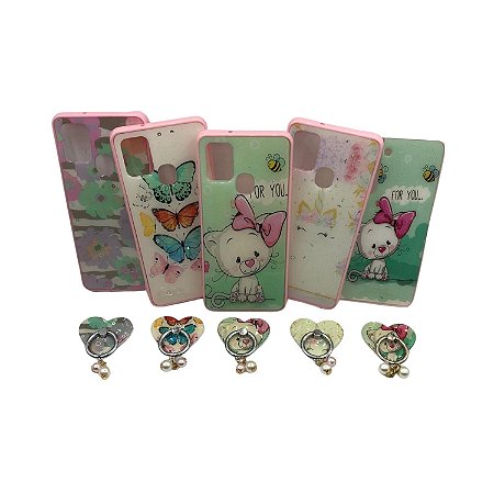 CAPA DURA PERSONALIZADA COM POPSOCKET A22