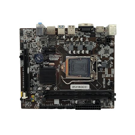 PLACA MAE DESK BRAZILPC 1151 BPC-H110M-D4G V2.1 OEM