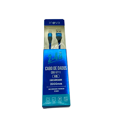CABO DE DADOS 2M V8 2.4A INOVA CBO-5711 @