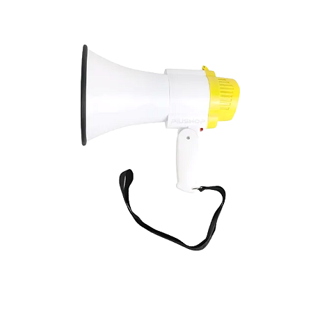 MEGAFONE COM MEMORIA E MUSICA + BATERIA RECARREGAVEL, MOD: JS-5S