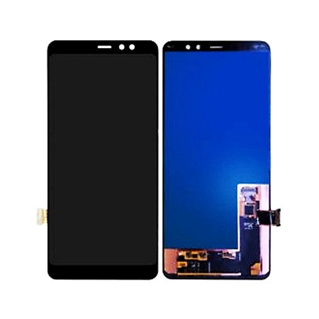 FRONTAL SAMSUNG A8 PLUS PRETO ORI