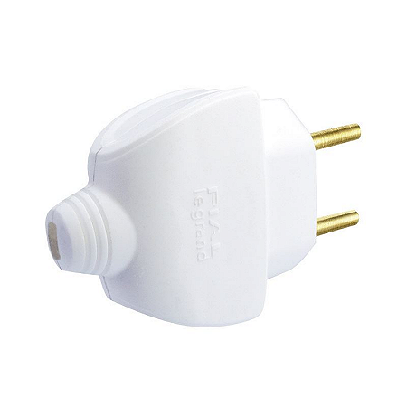 PINO MACHO 2P 10A BRANCO