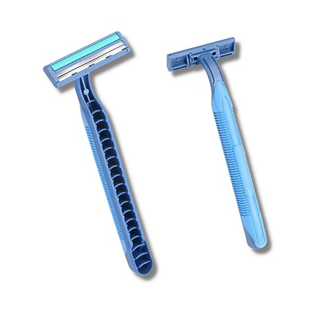 APARELHO DE BARBEAR DE METAL COMUM CARTELA 24 UNIDADES BN-0878