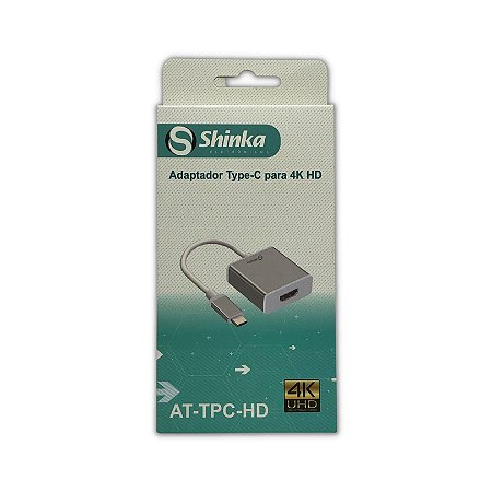ADAPTADOR TIPO C PARA HDMI 4K SHINKA AT-TPC-HD