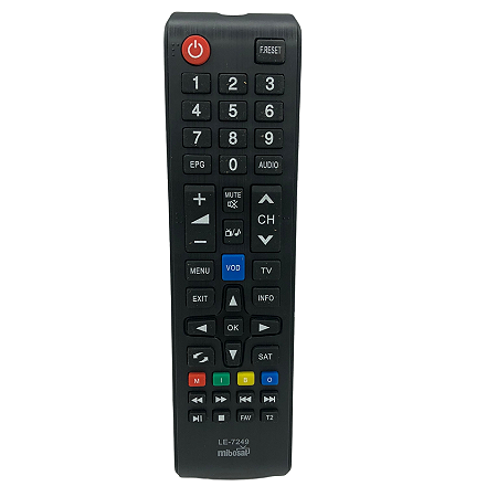 CONTROLE REMOTO RECEPOR DE MIBOSAT LELONG : LE-7249
