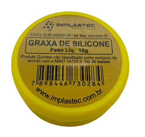 GRAXA DE SILICONE 10G IMPLASTEC