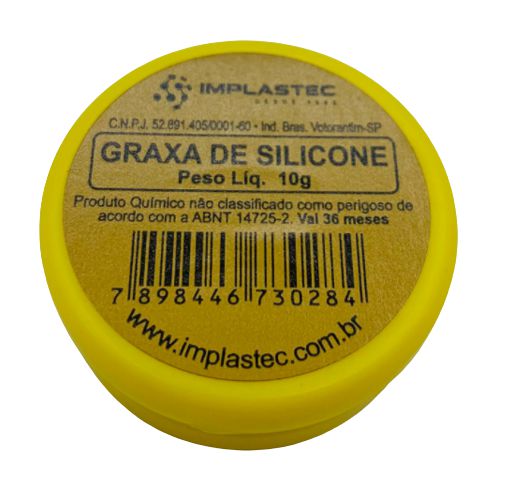 GRAXA DE SILICONE 10G IMPLASTEC