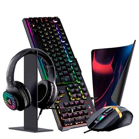 KIT GAMER PROFISSIONAL 5 in1 ONIKUMA X7-PRO
