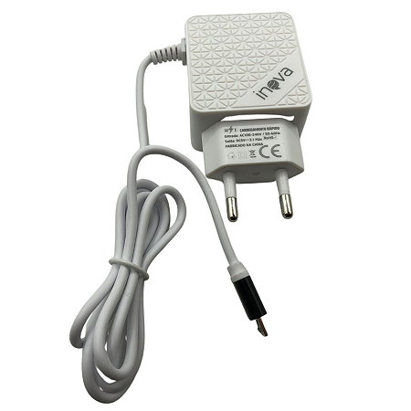CARREGADOR RAPIDO 2 USB + CABO INOVA - CAR-9011