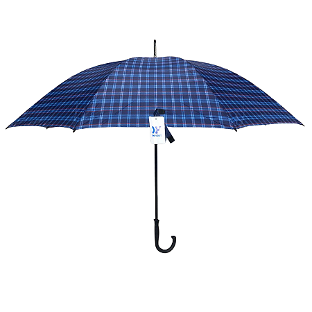 GUARDA CHUVA 75CM MANUAL XADREZ CABO CURVADO - XH5535