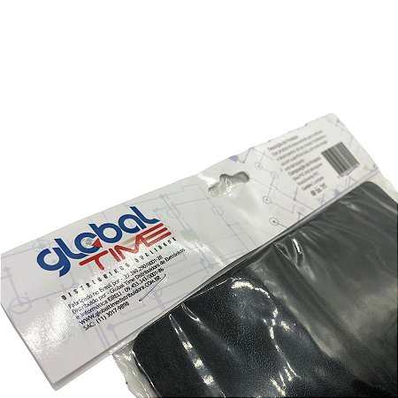 MOUSEPAD PRETO SIMPLES 21 X 16 CM - MARCA GLOBAL TIME - MOD. MP0003B