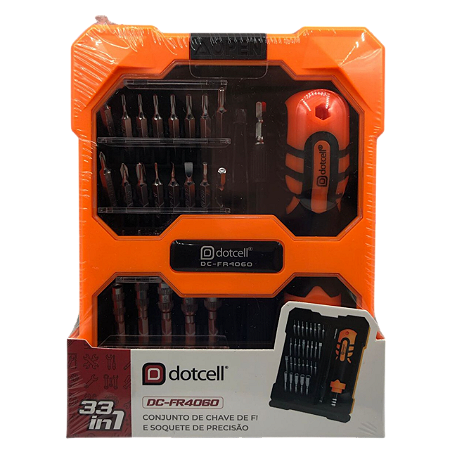 KIT FERRAMENTAS 47 IN 1 DOTCELL - MOD DC-FR4080