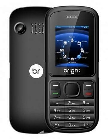 CELULAR BRIGHT BARRA PRETO
