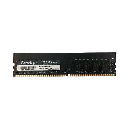 MEMORIA DESK 8GB DDR4 2666 BRAZILPC BPC2666D4CL19/8G OEM