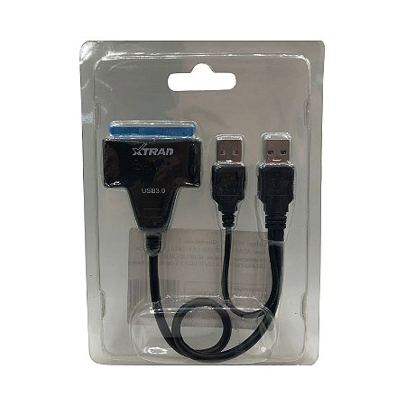 ADAPTADOR USB 3.0 P/SATA C/ENTRADA 12V P/HDD 3.5