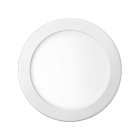 LUMINARIA LED DE SOBREPOR REDONDA 18W 6500K LUZ BRANCA - ELGIN