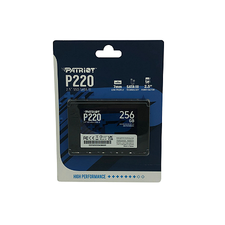 SSD 256 GB PATRIOT