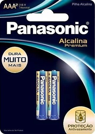 PILHA PANASONIC AAA EVOLTA DURA 15x +