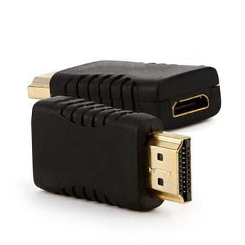 ADAPTADOR EMENDA HDMI MACHO x FEMEA GOLD
