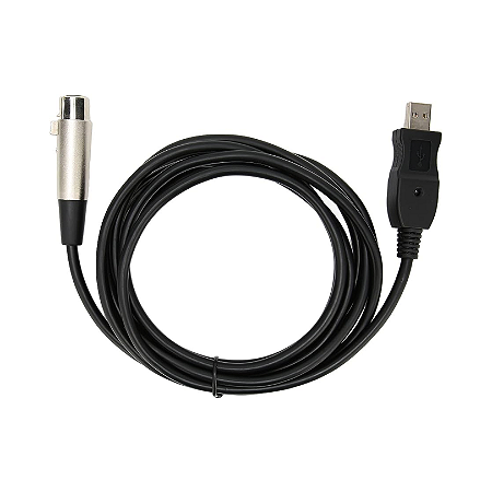 CABO USB MACHO PARA CANNON FEMEA 3 PINOS