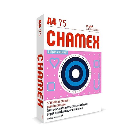 PAPEL SULFITE A4 CHAMEX EDICAO ESPECIAL 75G - CHAMEX