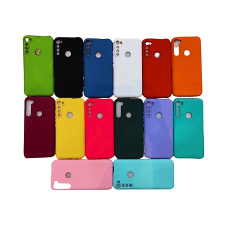 CAPA CASE AVELUDADA MACIA MOTOROLA ONE FUSION PLUS - CORES VARIADAS