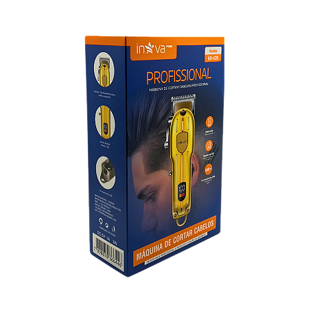 MAQUINA DE CORTAR CABELO PROFISSIONAL INOVA KV-428 @