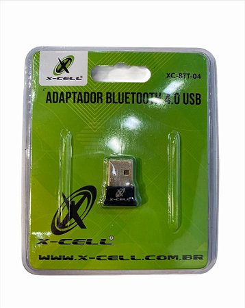 ADAPTADOR BLUETOOTH 4.0 USB X-CELL XC-BTT-04
