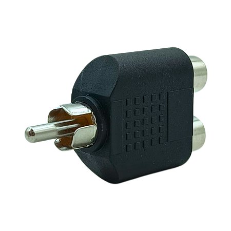 ADAPTADOR RCA MACHO X 2 JACK RCA S+B