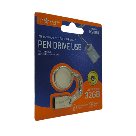 MINI PEN DRIVE 32GB INOVA KV-251