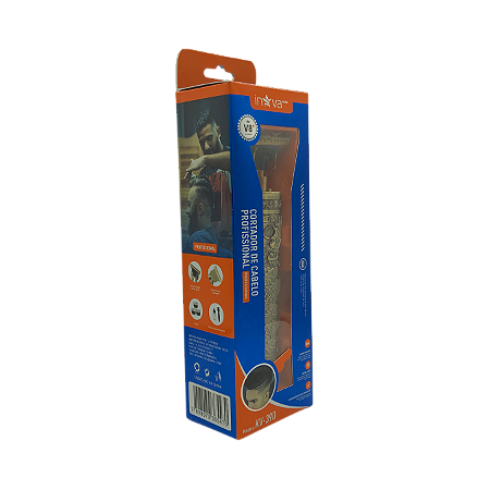 APARADOR DE PELOS PROFISSIONAL RECARREGAVEL INOVA KV-390