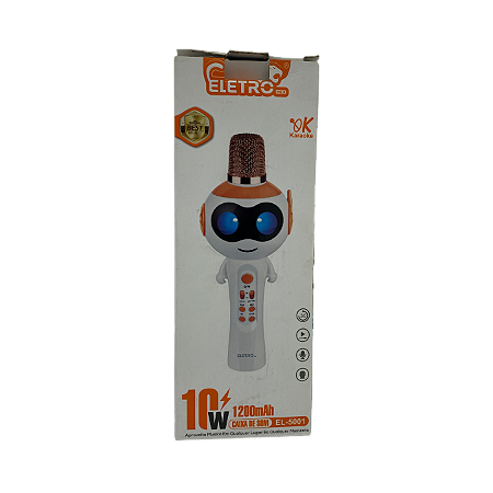 CAIXA DE SOM BLUETOOTH COM MICROFONE INFANTIL ELETRO MEX EL-5001 @