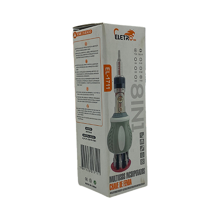 KIT DE CHAVES DE FENDA ELETRO MEX EL-1711 @