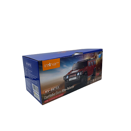 Caixa de SOM Bluetooth Carro Inova Kv-86733 @