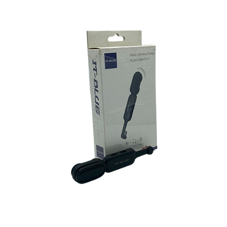 Adaptador Entrada Lightining-lightining 2 em 1 It-blue 13804l @