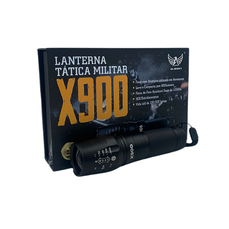 Lanterna Tatica X900 Altomex Al-b9001 @