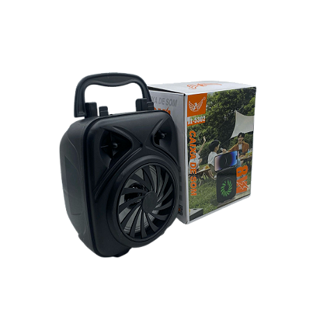 Caixa de SOM Bluetooth 8W RGB Altomex Al-5302 @