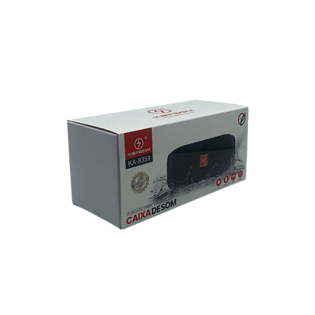Caixa de SOM Bluetooth 10W Kapbom Ka-8359 @