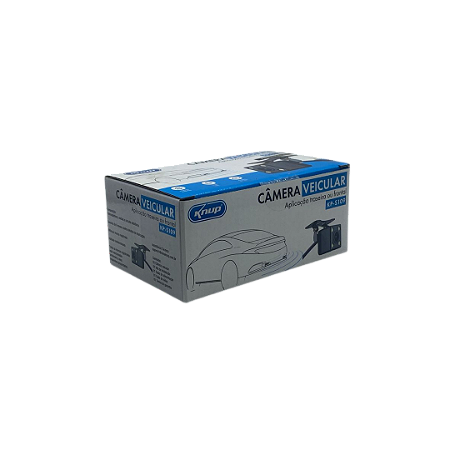 Camera Veicular Frontal e Traseira Knup Kp-s109 @