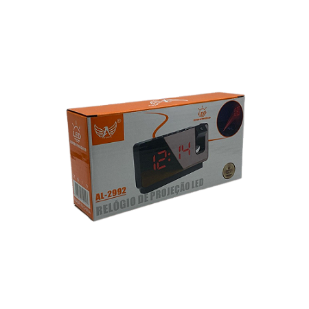 Relogio Digital com Projetor LED Altomex Al-2992 @