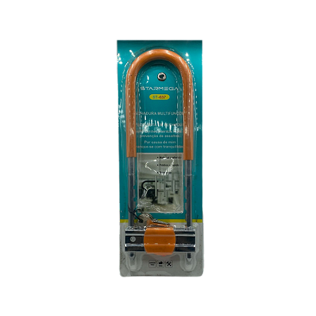 CADEADO LONGO PARA MOTOS E BICICLETA STARMEGA ST-637 @