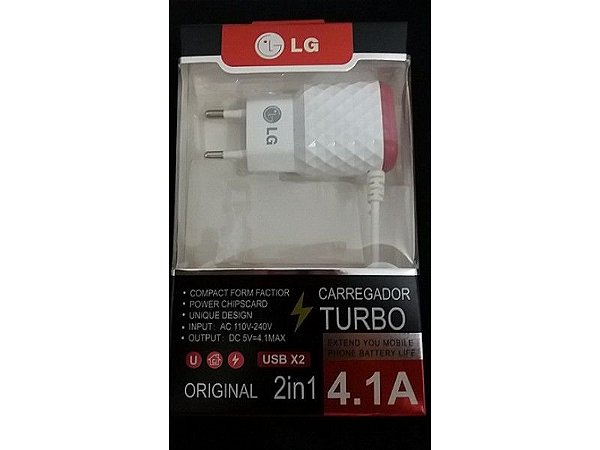CARREGADOR 4.1 OUTPUT MAX LG