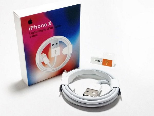 CABO USB 2.0 IPHONE X (1M)