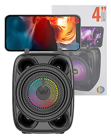 Caixa de SOM RGB 10W Altomex Al-3181