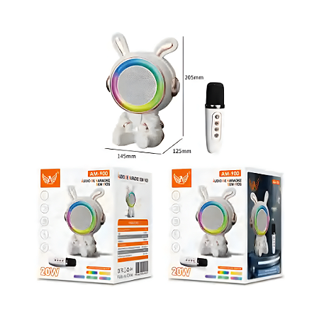 Caixa de SOM Bluetooth com Microfone Altomex Am-900