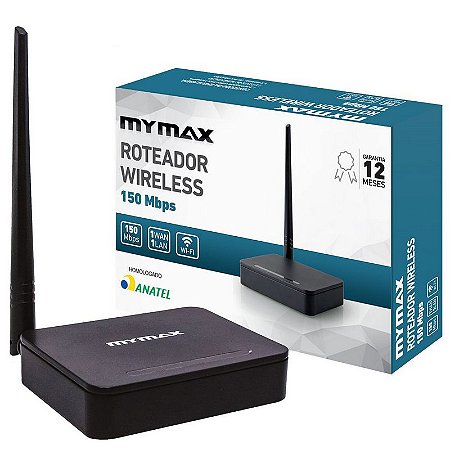 Roteador Wireless 150 Mbps 1 Antena MYMAX